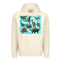 Sandshell dinosaurs tumbler Premium Hoodie - Artiststas