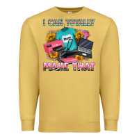 Antique Gold i can totally make that Premium Sweatshirt - RanaPortraitStore