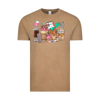 Vintage Coffee Nurse Coffee Cups Vintage Tee - FaDigitalArtStudio