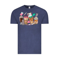 Vintage Denim Nurse Coffee Cups Vintage Tee - FaDigitalArtStudio