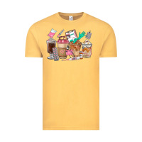 Vintage Mustard Nurse Coffee Cups Vintage Tee - FaDigitalArtStudio
