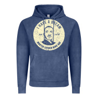Vintage Denim martin luther day vintage Vintage Hoodie - DesigneFamous