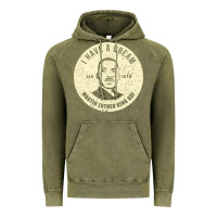 Vintage Olive martin luther day vintage Vintage Hoodie - DesigneFamous