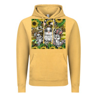Vintage Mustard easter Vintage Hoodie - CowhideDigitalArt