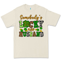 Bone St. Patrick's Somebody's lucky as husband Premium Tee - OliviaCreatesArt
