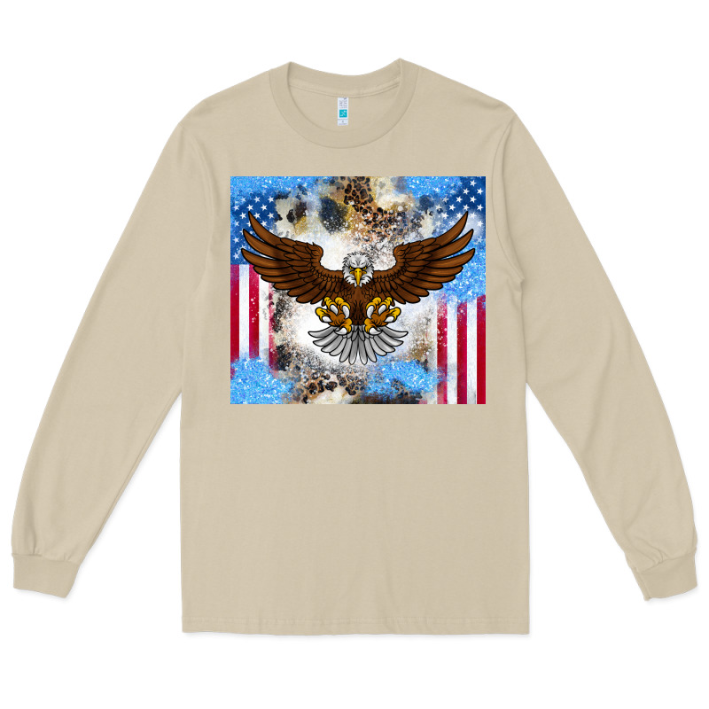 America Eagle Long Sleeve Tee by CowhideDigitalArt | Teevron