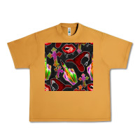 Peanut Butter halloween bad witch seamless pattern Urban Heavy Tee - BundleAndBundleShop