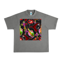 Tornado halloween bad witch seamless pattern Urban Heavy Tee - BundleAndBundleShop