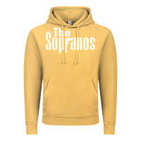 Vintage Mustard the sopranos Vintage Hoodie - DesigneFamous