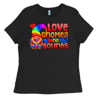 Black Love Gnomes No Bounds Ladies Tee - BundleAndBundleShop