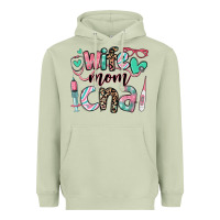 Matcha wife mom cna certified nursing assistant Heavyweight Hoodie - RanaPortraitStore