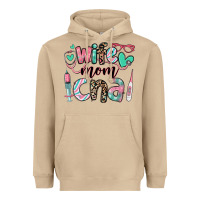 Mushroom wife mom cna certified nursing assistant Heavyweight Hoodie - RanaPortraitStore