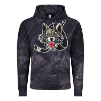 Cloud Black chicago wolves Vintage Hoodie - DesigneFamous