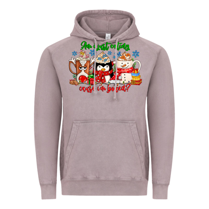 Amiju Sweating Cause Im Bored Vintage Hoodie by CowhideDigitalArt | Teevron