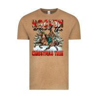 Vintage Camel Rockin Around The Christmas Tree Rodeo Vintage Tee - FaDigitalArtStudio