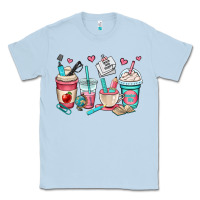 Dusty Blue teacher coffee cups Classic Tee - OliviaCreatesArt
