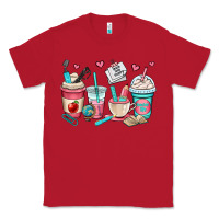 Red teacher coffee cups Classic Tee - OliviaCreatesArt