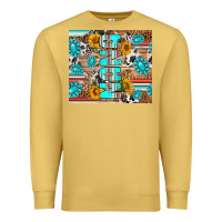 Antique Gold western nana Premium Sweatshirt - RanaPortraitStore
