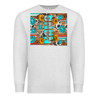 Oatmeal Heather western nana Premium Sweatshirt - RanaPortraitStore