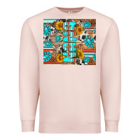 Pale Pink western nana Premium Sweatshirt - RanaPortraitStore