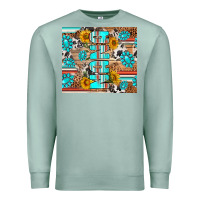 Seafoam western nana Premium Sweatshirt - RanaPortraitStore