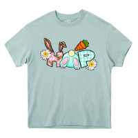 Arona Hop bunny Easter Day Heavy Core Tee - CowGirlArtShop