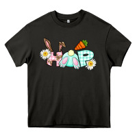 Asphalt Hop bunny Easter Day Heavy Core Tee - CowGirlArtShop