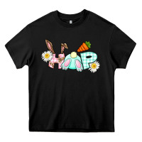 Hop Bunny Easter Day Heavy Core Tee | Teevron