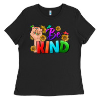 Black Be Kind LGBTQ+ Ladies Tee - BundleAndBundleShop