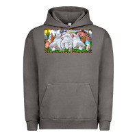 Pigment Tornado Easter Bunnies Urban Hoodie - RanaPortraitStore