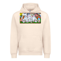 Sandshell Easter Bunnies Urban Hoodie - RanaPortraitStore