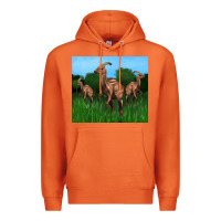 Carrot parasaurolophus Premium Hoodie - Artiststas