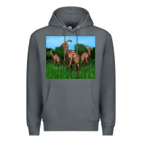 Rock parasaurolophus Premium Hoodie - Artiststas