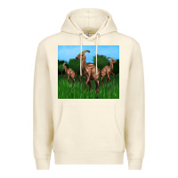 Sandshell parasaurolophus Premium Hoodie - Artiststas