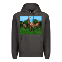 Smoke parasaurolophus Premium Hoodie - Artiststas
