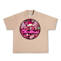 Burro pink merry christmas Urban Heavy Tee - FaDigitalArtStudio