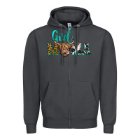 Smoke girl mama Zipper Hoodie - JahusDesignShop