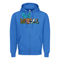 True Royal girl mama Zipper Hoodie - JahusDesignShop