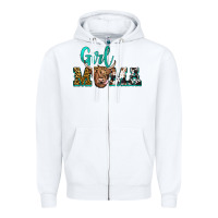 White girl mama Zipper Hoodie - JahusDesignShop