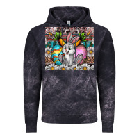 Cloud Black easter Vintage Hoodie - CowhideDigitalArt