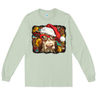 Matcha Christmas Cow Long Sleeve Tee - LillyAllenDesigns