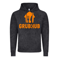 Vintage Black Grubhub t-shirt Vintage Hoodie - DesigneFamous