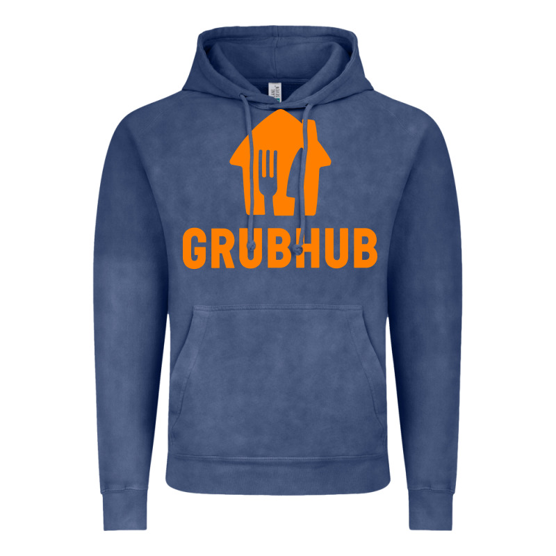 Grubhub T-shirt Vintage Hoodie by DesigneFamous | Teevron