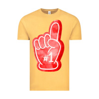 Vintage Mustard number one foam finger Vintage Tee - FaDigitalArtStudio