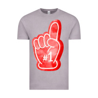 Vintage Zinc number one foam finger Vintage Tee - FaDigitalArtStudio