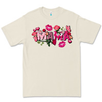 Bone Valentine's Day mama Premium Tee - FaDigitalArtStudio