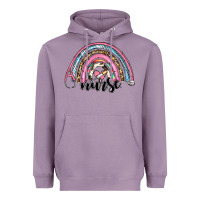 Lavender western nurse rainbow Heavyweight Hoodie - RanaPortraitStore