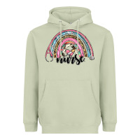 Matcha western nurse rainbow Heavyweight Hoodie - RanaPortraitStore
