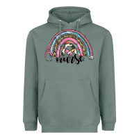 Sage western nurse rainbow Heavyweight Hoodie - RanaPortraitStore