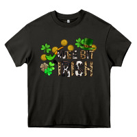 Asphalt Wee bit o' Irish St. Patrick's Heavy Core Tee - CowGirlArtShop